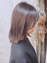 レゴリス 自由が丘(Regolith)&nbsp;レゴリスTokyo髪質改善イルミナカラー透け感ベージュ ミディアム