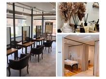 ワーフ ウエスト(wharf west)の雰囲気（広々とした開放的な店内でゆったり☆アイラッシュサロンと併設♪）