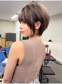  イメチェンヘアスタイル/ショートカット/縮毛矯正/ハイライト