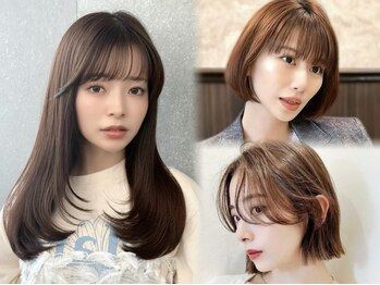 ロンドリゼル 札幌(Lond RiseL)の写真/第一印象を決める前髪×顔周りカット。こだわりが光る繊細なカットで小顔が叶う[札幌/レイヤー/髪質改善]