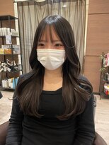 ヘアメイク シュシュ(Hair make chou chou)&nbsp;韓国レイヤー　くびれ巻き　髪質改善トリートメント