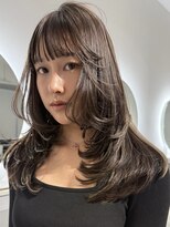 ヨロ 渋谷(YOLO) 韓国ヘアーハッシュカットレイヤーカットハイライトカラー