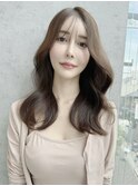 韓国顔周り/バタフライカット/ミディアムレイヤーカット北千住