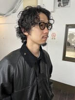 ボウ(BOW)&nbsp;【BOW style】ミディアムパーマ   [本町/心斎橋/堺筋]