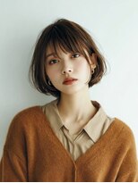 レリーボンズ 夙川(Rely Bonds)&nbsp;ボブ×グレージュで洗練された垢抜け感【夙川/苦楽園/西宮】