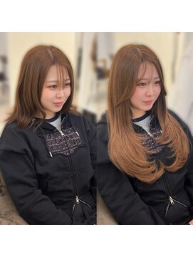 ハイエクステンション 京都駅前店(Hi-Extension) シール100本/レイヤーカット▼miho135