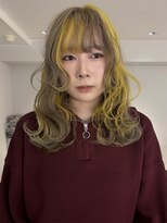 ナンバー ソポ 札幌/ジャム 札幌(N° sopo/JAM)&nbsp;beige × yellow ＊ layer cut