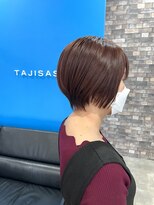 タジサスヘアー(TAJISAS HAIR)&nbsp;▼ショートボブ×オレンジブラウン