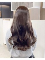 ライリー(riley) riley艶髪ブラウンベージュロング