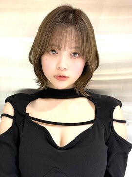 シー バイ ロンド 新宿(Sea by Lond) 【大重】韓国風くびれボブ/レイヤー新宿/髪質改善/ボブ/縮毛矯正