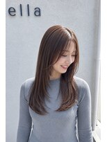 ステラ(Stella)&nbsp;オリーブベージュ×顔周りレイヤー