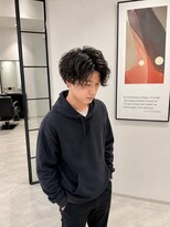 アース コアフュールボーテ 松本庄内店(EARTH coiffure beaute)&nbsp;ナチュラルスパイラルパーマアドミオフェード