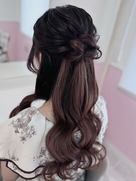 ミント(MINT) ハーフアップ☆