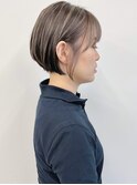 【morio浦和 安齋】ハイライトカラー白髪ぼかしショート
