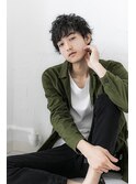 ウェーブショートstyle/メンズカット/MEN'S HAIR【池袋/池袋】
