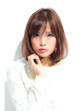 エイミーバイアフロートザガーデン 浦和店(amie by afloat the garden) 透明感ツヤカラー×浮遊感のある愛されボブ【浦和】