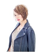 クールで軽いショートボブ