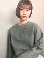 ラグゼ(Luxe)&nbsp;ぱっつんボブ&ミントグレージュ【Luxe高橋あや】表参道