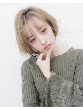 トリッシュ ヘアー(Triche Hair) 透け感ボブ
