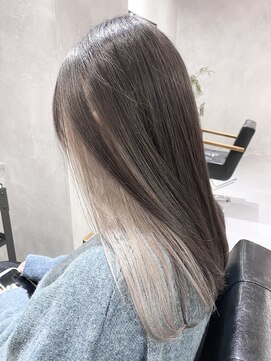 アクト 仙台店(ACT) ホワイトベージュ×インナーカラー【ACT仙台】