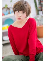 ミック 日暮里店(miq)&nbsp;目力UP！大人かわいいスローカラーマッシュウルフb1