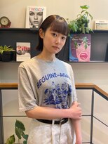 チックタック パラダイム(TICK-TOCK Paradime) 《ゲストスナップ》シースルーバング@切りっぱなしボブ