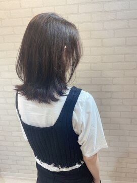 マーリャヘアー(mallia hair) くびれ外ハネミディアム☆彡