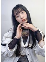 ダブルエヌ(DOUBLE.N)&nbsp;ナチュラルストレートヘア