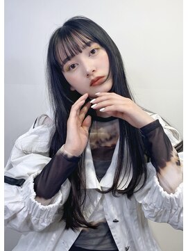 ダブルエヌ(DOUBLE.N) ナチュラルストレートヘア