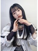ナチュラルストレートヘア