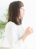 綾瀬/髪質改善/シースルーバング×エアストレートミディa