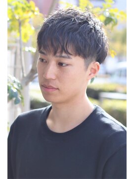 ノイセル(Noisyle) ナチュラルパーマショートマッシュツーブロック