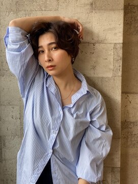 ルチア(HAIR&MAKE LUCIA) 20代30代40代　丸みショートボブ
