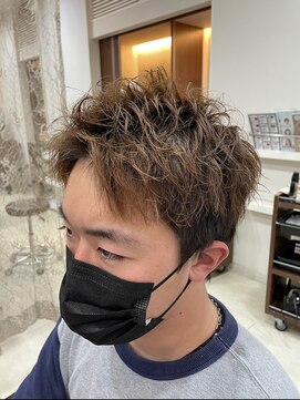 パシフィックダズールコパン(Pacific Dazzle copain) メンズカット　爽やか　メンズショート　無造作