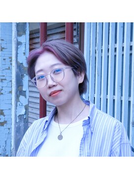 インプレッション(impression produced by LA’BO) 【札幌/impression佐藤】ハイトーンショート/フレーミングカラー