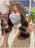 【似合わせカット×艶ブラウン】プラチナトリートメント