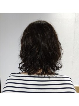 シュリンプ 桜山店(SHRIMP) ミディアムパーマスタイル