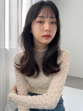 ソヨン 茨木店(SOYON) 春パーマ風ゆるカールロング