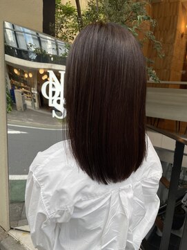 ノス 表参道(NOOS) 表参道/表参道駅/レイヤーカット/ボブ/ダブルカラー/顔周り