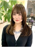 韓国ヘアザクザクレイヤーカットウルフ大宮美容室