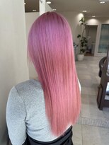 ファブ 千葉店(FaB) ピンクベージュ/インナーグレージュ/ウルフ[千葉駅]