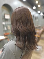 アリーマーケットリル(ALLEY MARKET lil)&nbsp;ブラウンカラー/ぱっつんカット