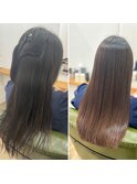 髪にドラマを 縮毛矯正 髪質改善