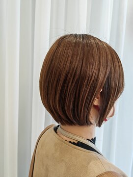 ビーエリアプレミアータ(BE AREA PREMIATA) ナチュラルショートボブ