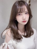 コア 銀座(COA) ハッシュカット/フルバング/似合わせカット/レッドブラウン/銀座