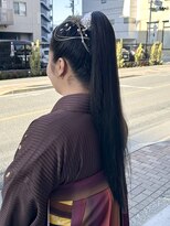 サクシード&nbsp;卒業式 袴ヘアー