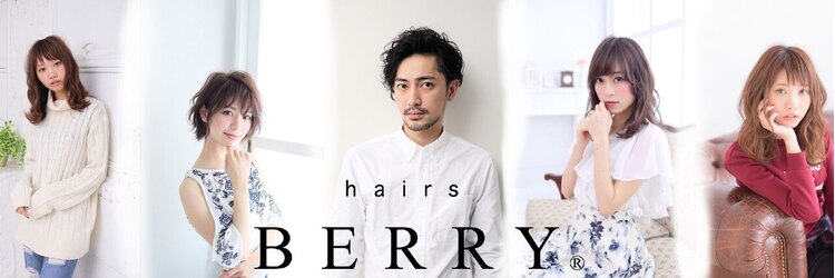 ヘアーズ ベリー 椥辻店(hairs BERRY)のサロンヘッダー