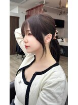 ラクシア(LucxiA) 韓国カット/韓国ヘア/くびれ/レイヤーカット/前髪カット/滋賀