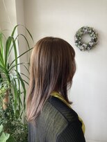ケイズプラスカラン(HAIR AND MAKEUP K's PLUS calin)&nbsp;【倉敷　沖/calin】ミディアムレングス