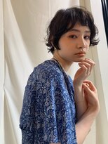 キース ヘアアンドメイク 恵比寿(kith. hair&make)&nbsp;無造作ハンサムショート/ナチュラルブラウン